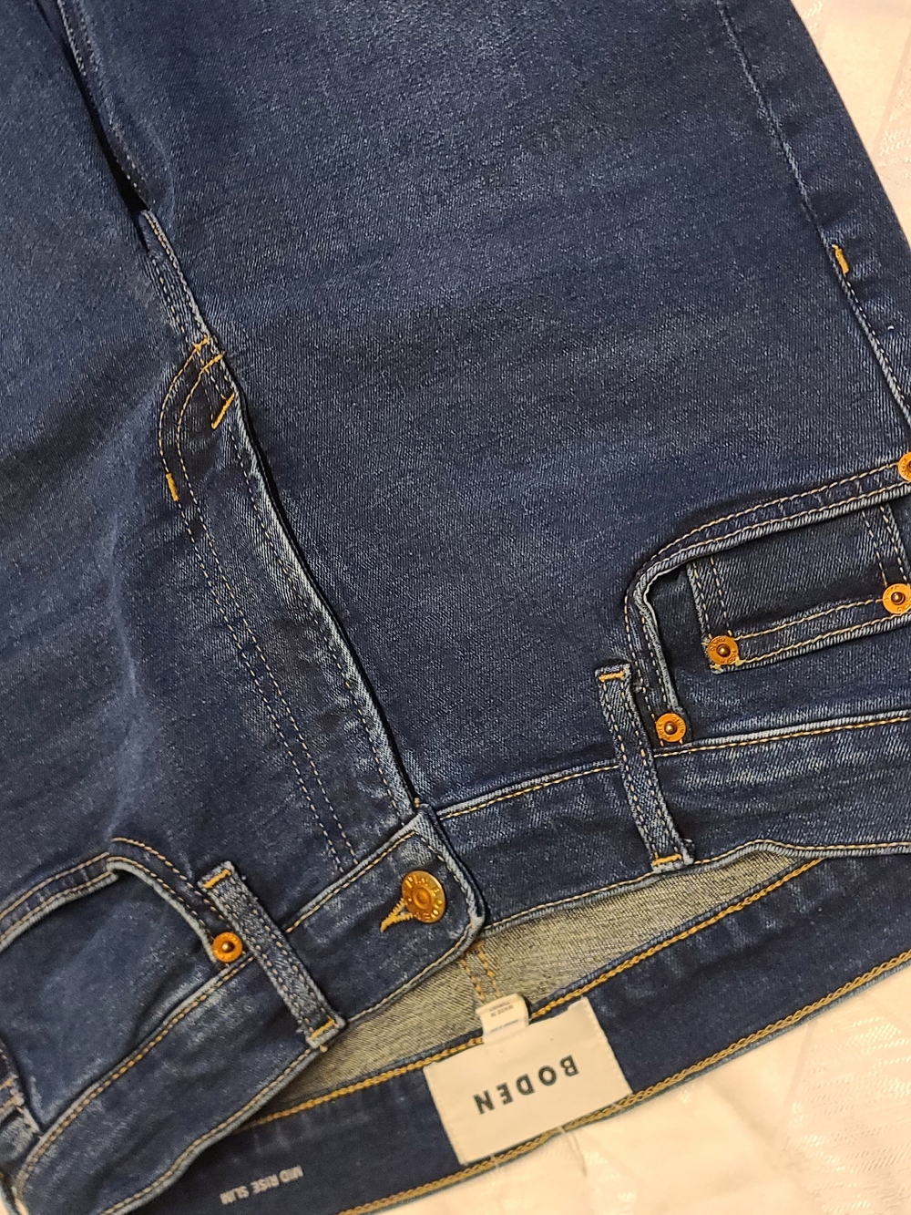 Boden Woman  Dark Blue Denim Jeans